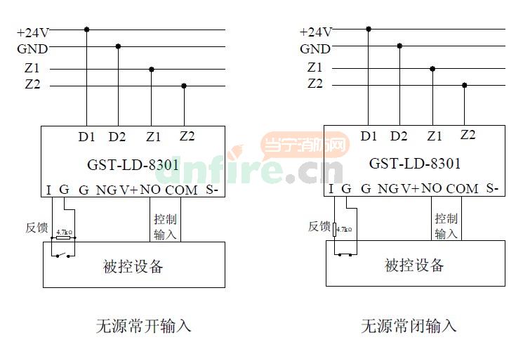 消防強(qiáng)排煙風(fēng)機(jī)接線圖